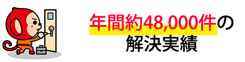 年間約48,000件の解決実績